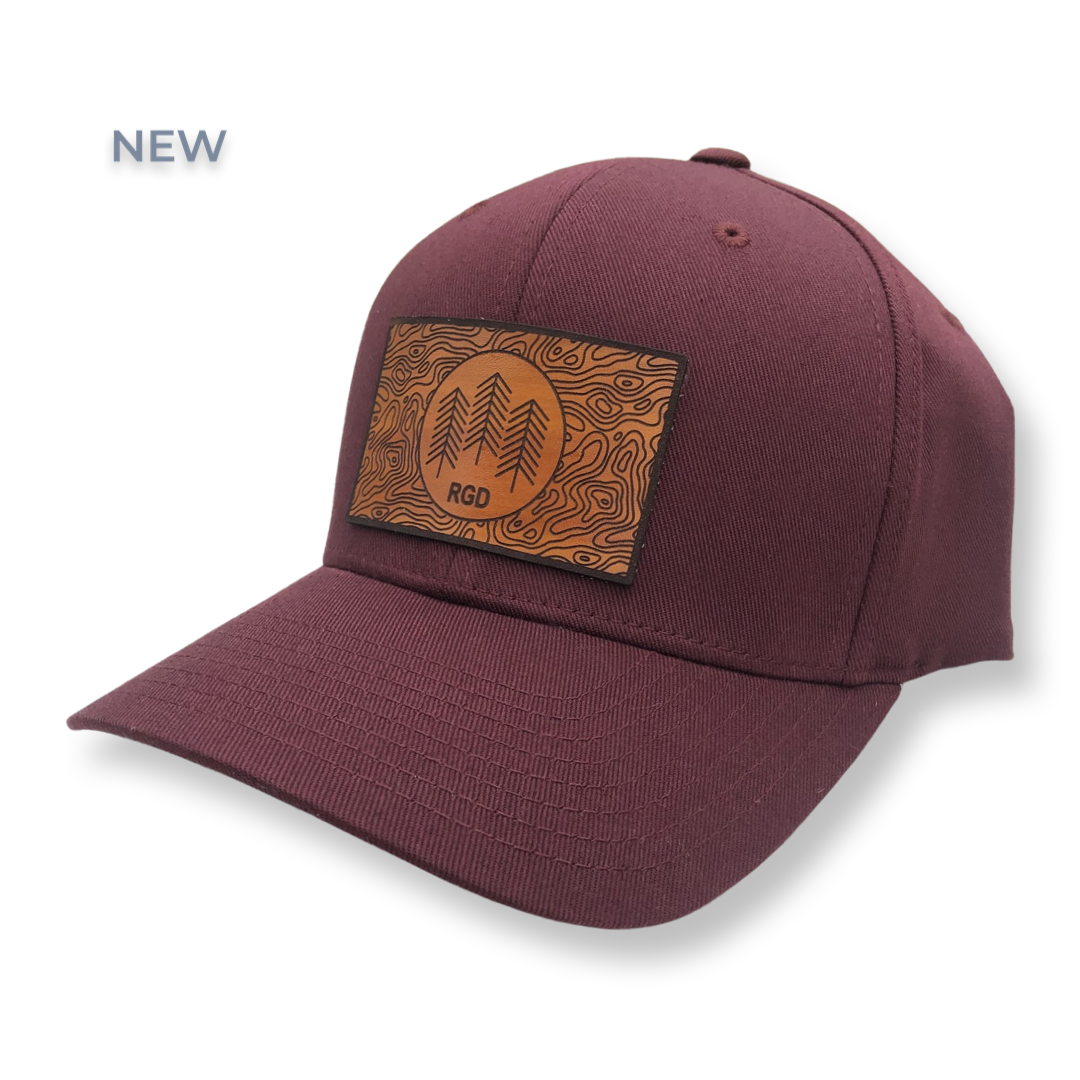 Flex Fit - Maroon Rugged – RGD - Brand Topographic The